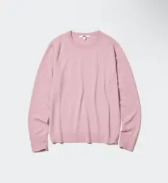 レディース ユニクロ メリノクルーネックセーター