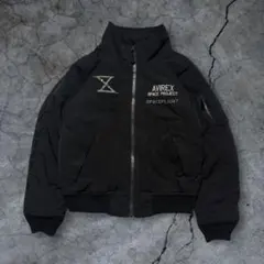 極美品 AVIREX フライトジャケット MA-1 GT-10 オールブラック