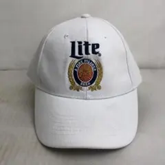 【US古着】Miller Lite ビンテージ プロモーション キャップ ビール