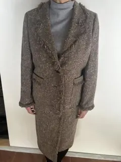 Leitan ツイードスーツ　サイズ13+