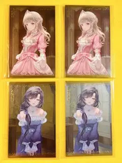 にじさんじ ２月ボイスビジュアルカード える 綺沙良４枚セット