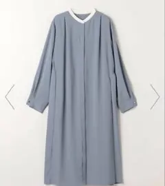 a day in the lifeシャツワンピース プリーツデザイン