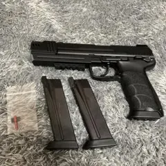 【未使用】東京マルイ HK45 タクティカル ブラック　ケース付き 東京マルイ】HK45 タクティカル ブラック