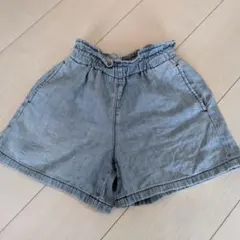 GU ハーフパンツ 130サイズ デニム調
