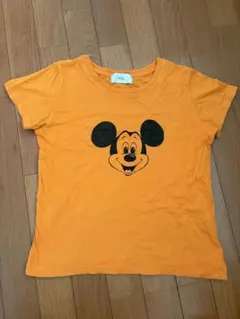 AZUL ミッキーマウス Tシャツ オレンジ Sサイズのサムネイル