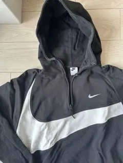 Nike フード付きパーカー XL ブラック/ホワイト