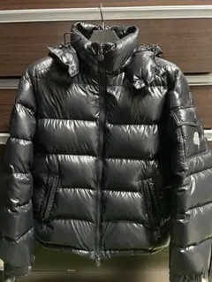 【美品✨希少カラー】モンクレール　ダウン　MAYA カモフラ　黒系　国内正規品 MONCLER モンクレール MAYA GIUBBOTTO マヤ ジャケット ダウン