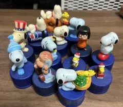 レトロ　貴重）スヌーピー　ペプシ　コーラ　キャップ　13個　まとめ売り