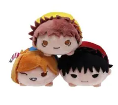 ★ 呪術廻戦展　のるキャラマスコット　3体　虎杖悠仁　伏黒恵　釘崎野薔薇　私服