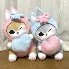 mofusand　モフサンド　うさにゃんBIGぬいぐるみ　全2種セット