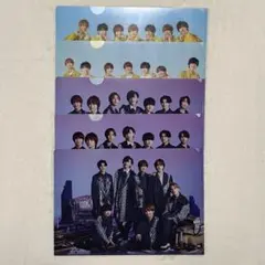 なにわ男子 クリアファイル グッズ 特典 13枚セット