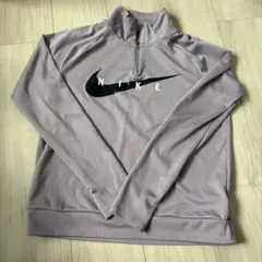NIKE 薄紫色　ハーフジップ ランニングウェア