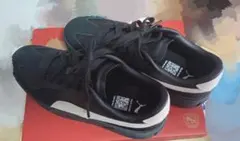 Puma ブラック/ホワイト スニーカー