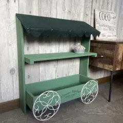 No105　 しろたん　モスグリーン４段棚　welcomemyGarden No105 しろたん様専用 モスグリーン4段棚 welcomemyGarden - メルカリ