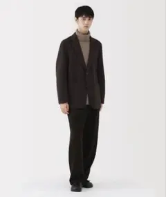 MUJILabo カシミヤ混ショートステンカラーコート - メルカリ