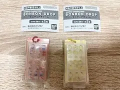 サンリオキャラクターズ ボンボンドロップ ミニチュアチャーム 2種　ガチャガチャ
