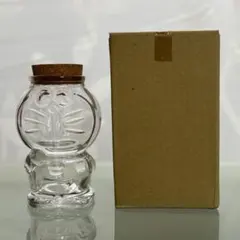 外箱付き】ドラえもん ガラスびん 藤子 小学館 テレビ朝日 非売品 