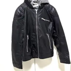 H&M ブラックジャケット 134サイズ