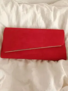 jules miller レッド クラッチバッグ