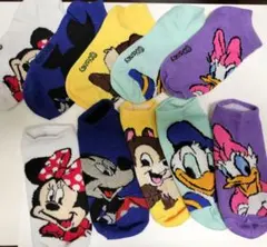 【未使用】ディズニー キャラクター 　靴下ソックスセット　5足セット　まとめ売り