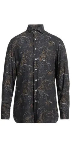 LARDINI ペイズリー柄 長袖シャツのサムネイル