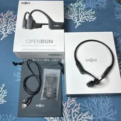 Shokz ショックスOpenRun 骨伝導　ワイヤレスイヤホン オープンラン