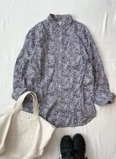 新品 UNIQLO ｜ユニクロ　リバティ プレミアムリネンプリントシャツ　XL