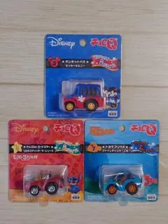 チョロQ　ディズニー3台セット