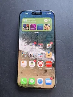 iPhone 15 Pro 256GB ブルー 画面割れあり - メルカリ