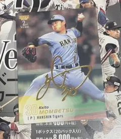 bbm 2nd 門別 啓人 100シリ　阪神タイガース