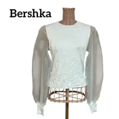 Bershka ベルシュカ シースルー トップス ニット M