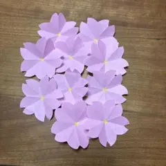 ハンドメイド　折り紙　桜(薄ピンク) 40枚　壁面飾りなどに