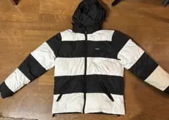 Supreme ストライプ ダウンジャケット　.x_x.様専用