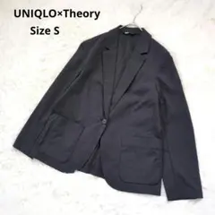 UNIQLO×Theory テーラードジャケット　感動ジャケット　ブラック　S