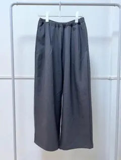 LEPSIM 2タックストレートパンツ チャコール