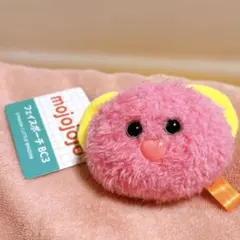 mojojojo フェイスポーチBC3　クマ　ピンク　モジョジョジョ　マスコット