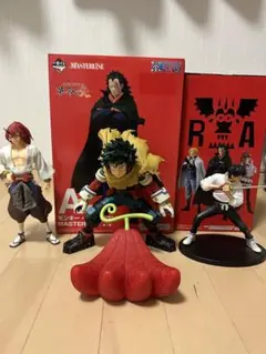 一番くじ ワンピース革命の炎 フィギュア 呪術廻戦、ヒロアカ、転スラ、フィギュア
