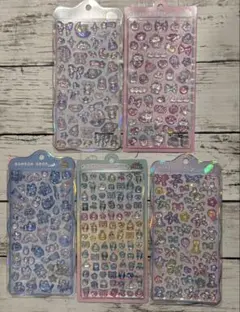 ボンボンドロップシール　ちゅるきらなど　5枚セット　新品未使用　クーリア　正規品