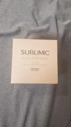 SHISEIDO SUBLIMIC アクアインテンシブ マスク (W)hのサムネイル