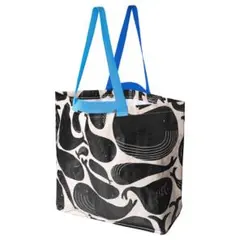 【新品未使用】IKEA ロメルソーン クジラ模様 45x18x45 cm