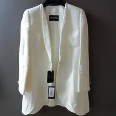 Giorgio Armani Upton ベージュ テーラードジャケット 春夏秋 - メルカリ