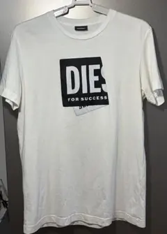 DIESEL Tシャツ ホワイト ロゴプリントのサムネイル
