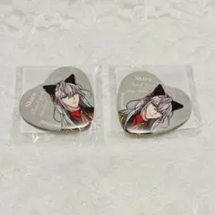 あくねこ シロ 缶バッジ ネームバッジ - メルカリ