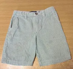 Polo Ralph Lauren グリーンストライプ ハーフパンツ 120cm