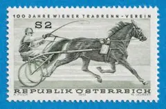 2714 オーストリア ハーネスレーシングクラブ100年 1種完 1973年