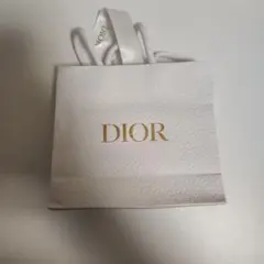 【送料無料】Dior ギフト袋 ホワイト 小袋つきリボン付き