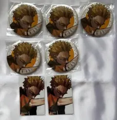 ジャンプGIGA 十傑 特別通販 ヒロアカ ホークス 缶バッジ キャラカード