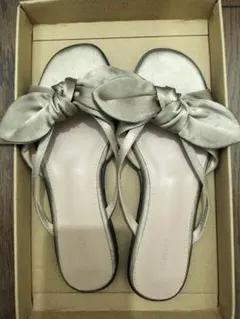 flower　リボンサンダル