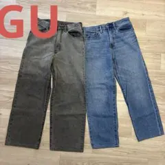 メンズ　GUデニム　2枚