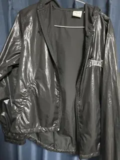 EVERLAST ウィンドブレーカー 光沢 ブラック